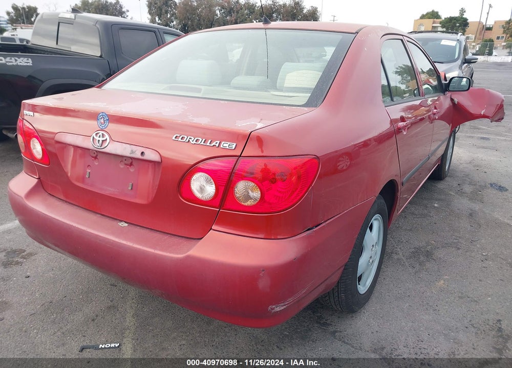 2005 TOYOTA COROLLA VIN: JTDBR32E552059632
