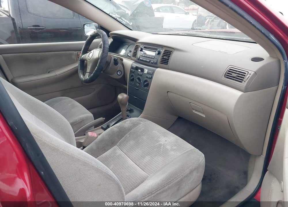 2005 TOYOTA COROLLA VIN: JTDBR32E552059632
