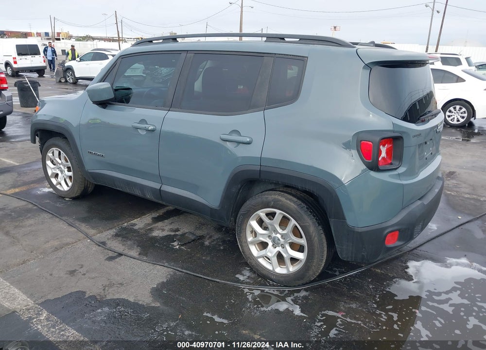 2017 JEEP RENEGADE LATITUDE FWD VIN: ZACCJABB4HPG26851
