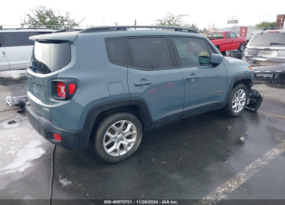 2017 JEEP RENEGADE LATITUDE FWD VIN: ZACCJABB4HPG26851