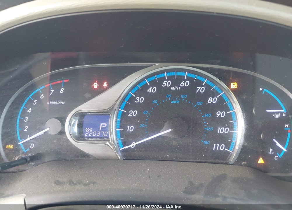 2013 TOYOTA SIENNA XLE LIMITED VIN: 5TDYK3DC8DS380727
