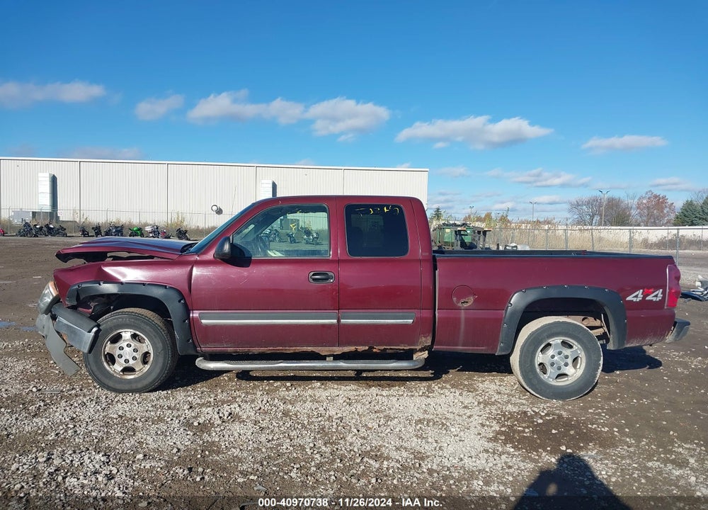 2003 CHEVROLET SILVERADO 1500 LS VIN: 1GCEK19T93E282259