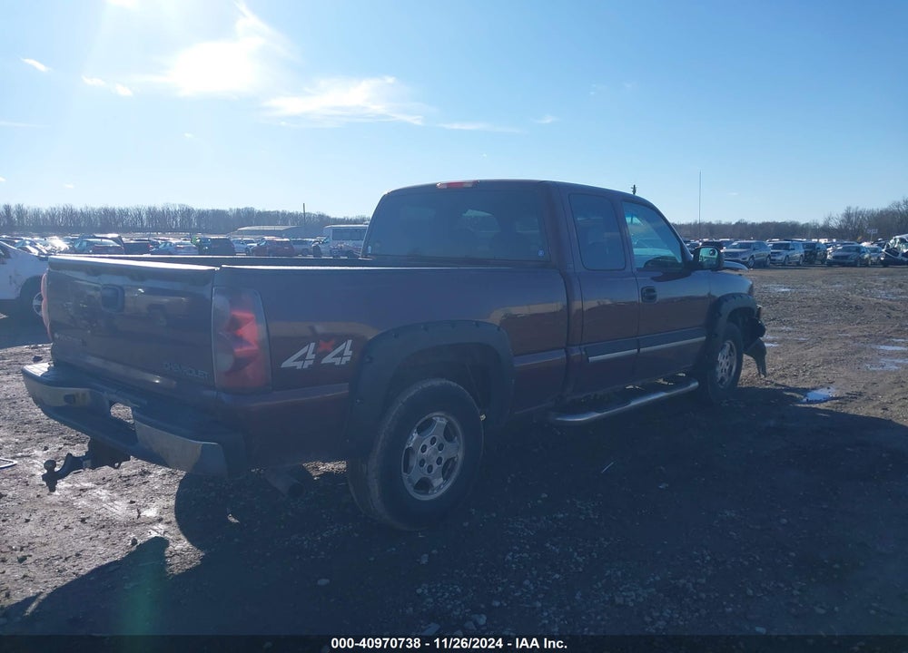 2003 CHEVROLET SILVERADO 1500 LS VIN: 1GCEK19T93E282259