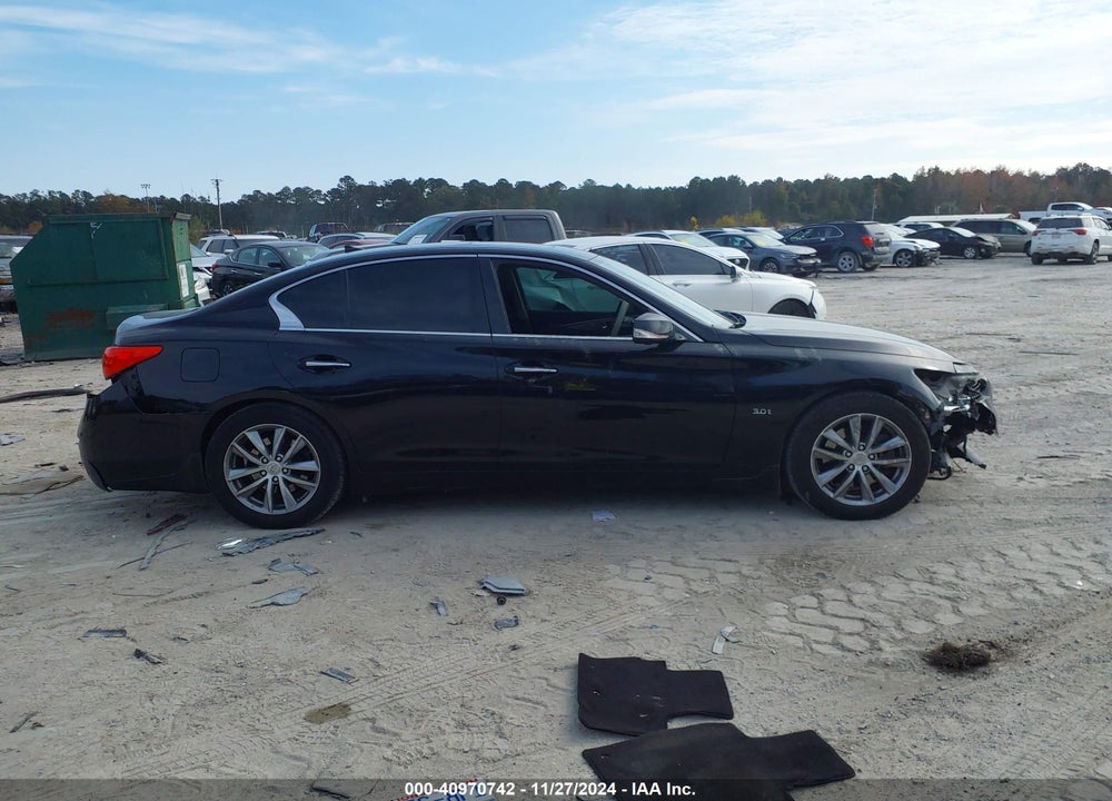 2016 INFINITI Q50 3.0T PREMIUM VIN: JN1EV7AR2GM343038