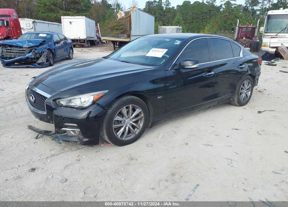 2016 INFINITI Q50 3.0T PREMIUM VIN: JN1EV7AR2GM343038