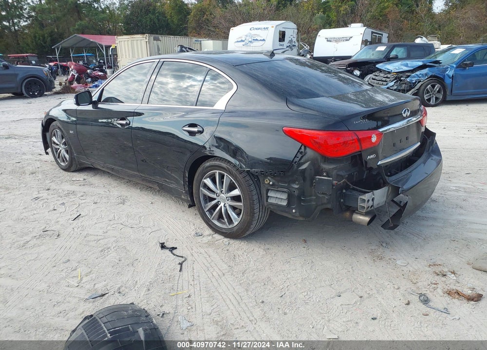 2016 INFINITI Q50 3.0T PREMIUM VIN: JN1EV7AR2GM343038