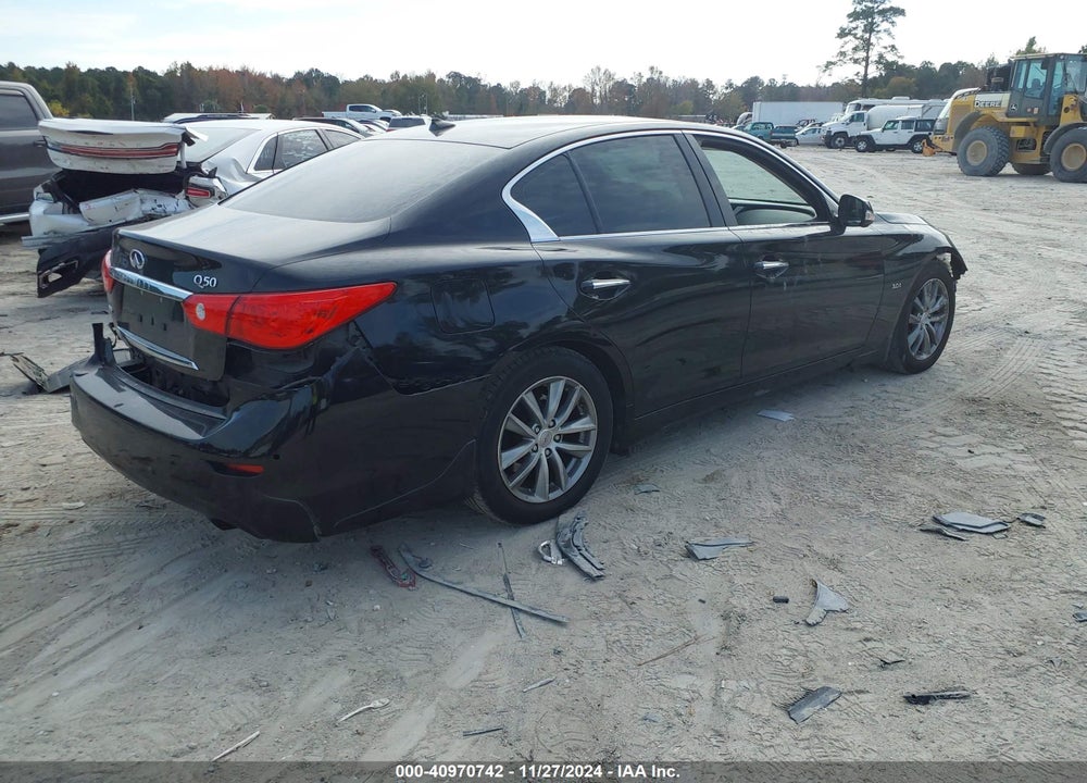 2016 INFINITI Q50 3.0T PREMIUM VIN: JN1EV7AR2GM343038