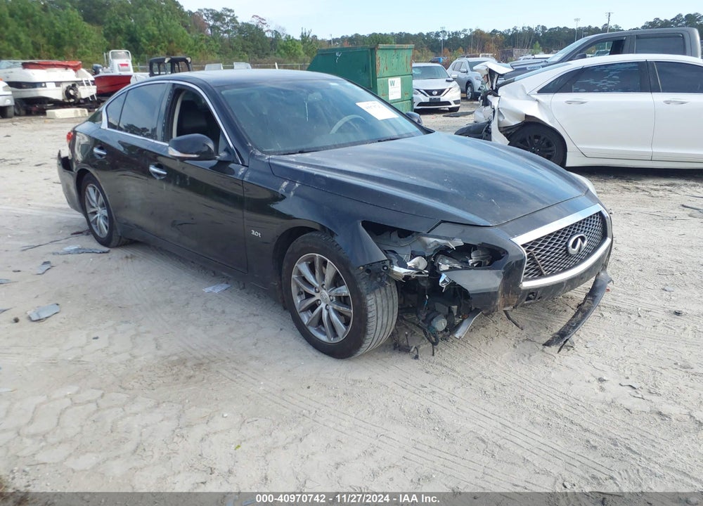 2016 INFINITI Q50 3.0T PREMIUM VIN: JN1EV7AR2GM343038