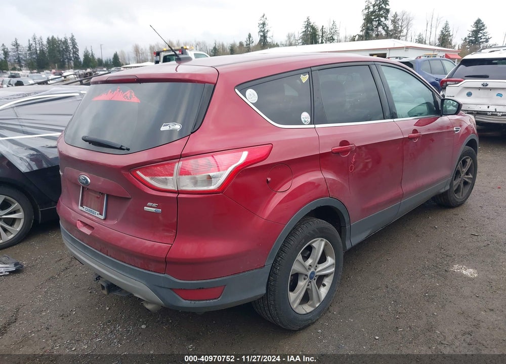 2013 FORD ESCAPE SE VIN: 1FMCU9GX8DUD39771