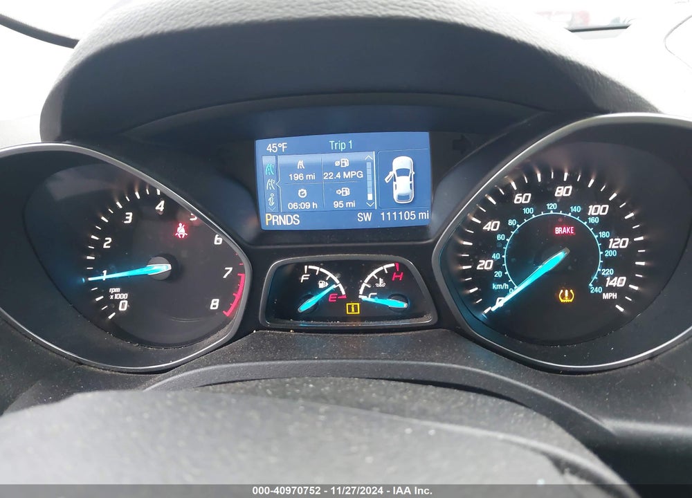 2013 FORD ESCAPE SE VIN: 1FMCU9GX8DUD39771