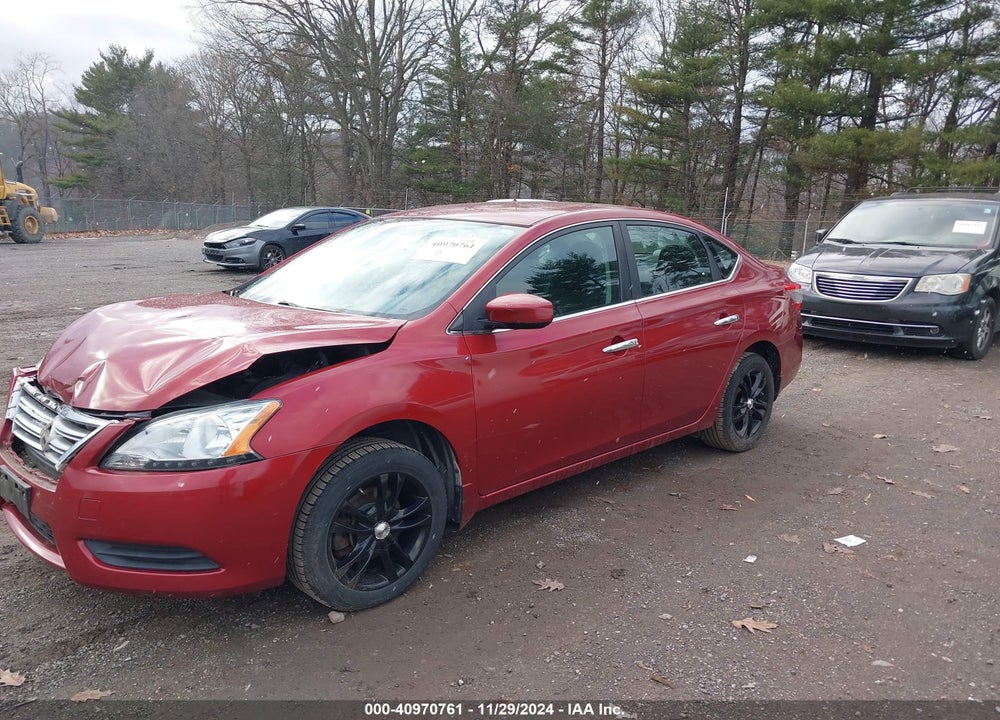 2015 NISSAN SENTRA SV VIN: 3N1AB7AP1FL692979