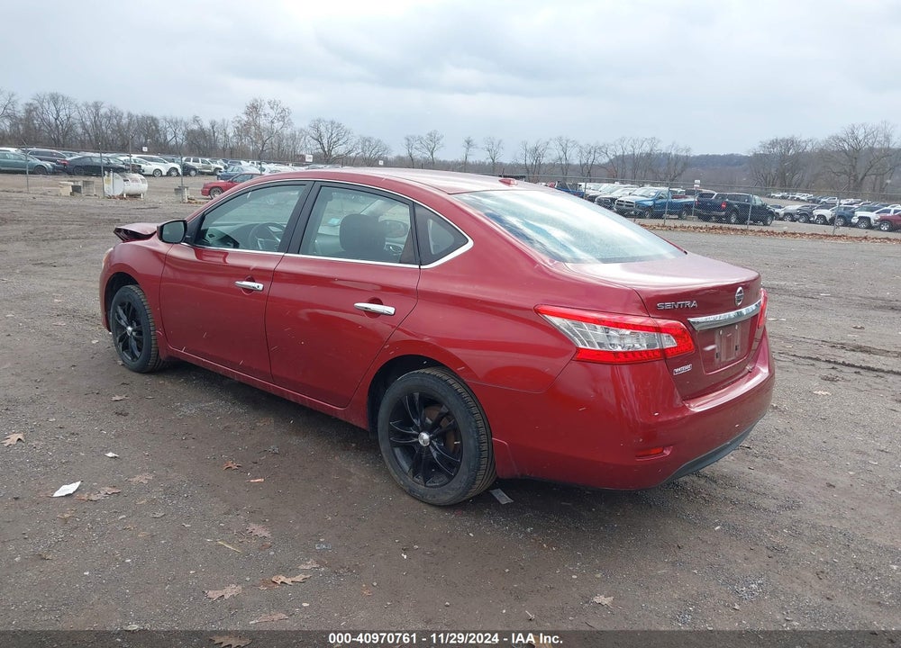 2015 NISSAN SENTRA SV VIN: 3N1AB7AP1FL692979