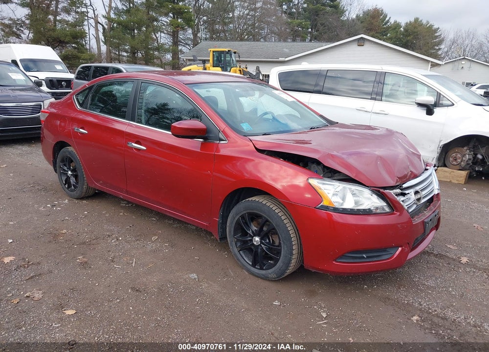 2015 NISSAN SENTRA SV VIN: 3N1AB7AP1FL692979