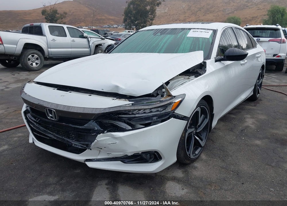 2021 HONDA ACCORD SPORT 2.0T VIN: 1HGCV2F3XMA003047