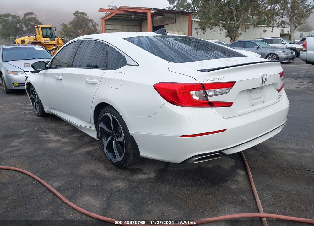 2021 HONDA ACCORD SPORT 2.0T VIN: 1HGCV2F3XMA003047