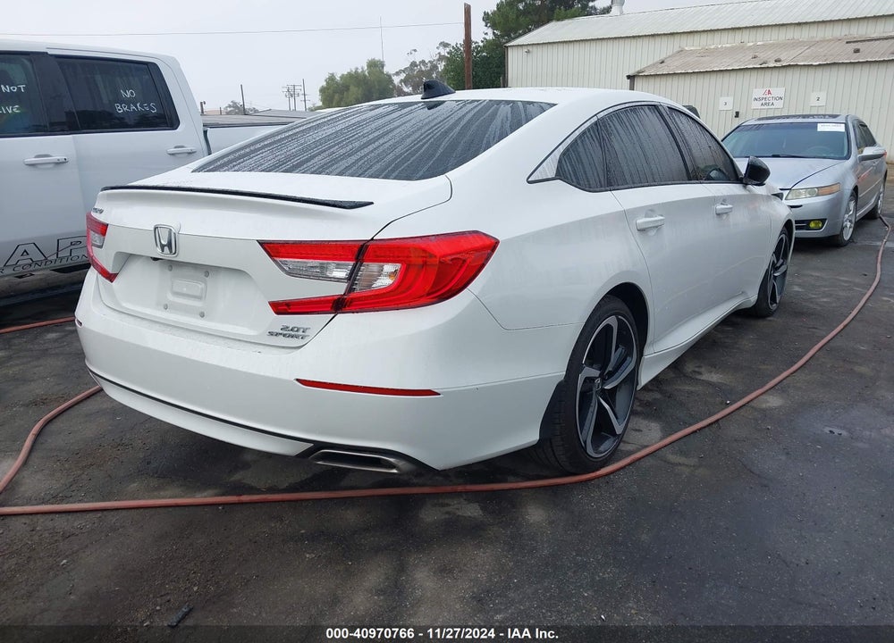 2021 HONDA ACCORD SPORT 2.0T VIN: 1HGCV2F3XMA003047
