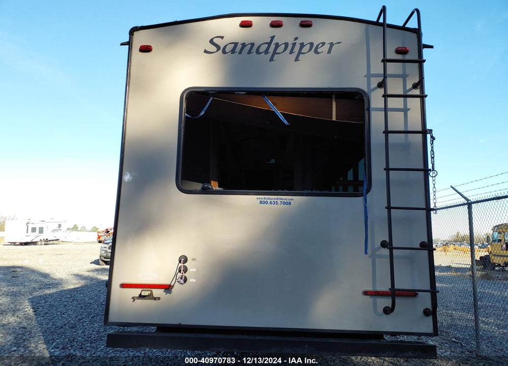 2014 FOREST RIVER SANDPIPER VIN: 4X4TSAR22EJ029240