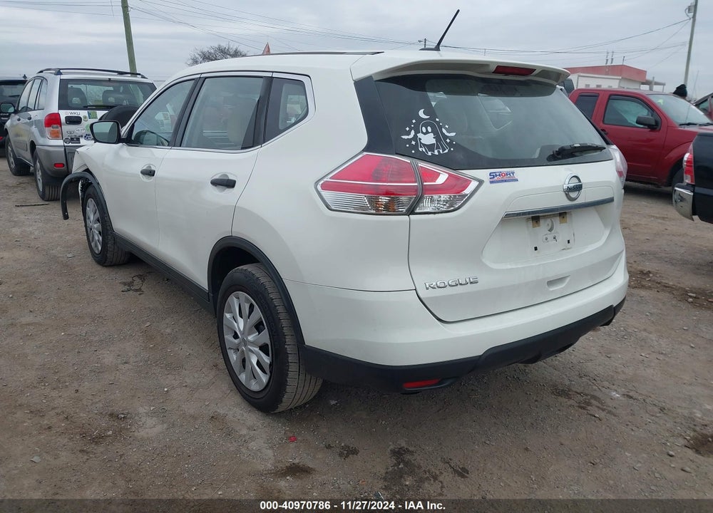 2016 NISSAN ROGUE S/SL/SV VIN: JN8AT2MT0GW007277
