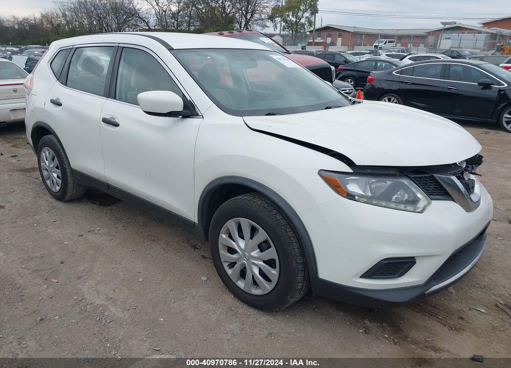 2016 NISSAN ROGUE S/SL/SV VIN: JN8AT2MT0GW007277