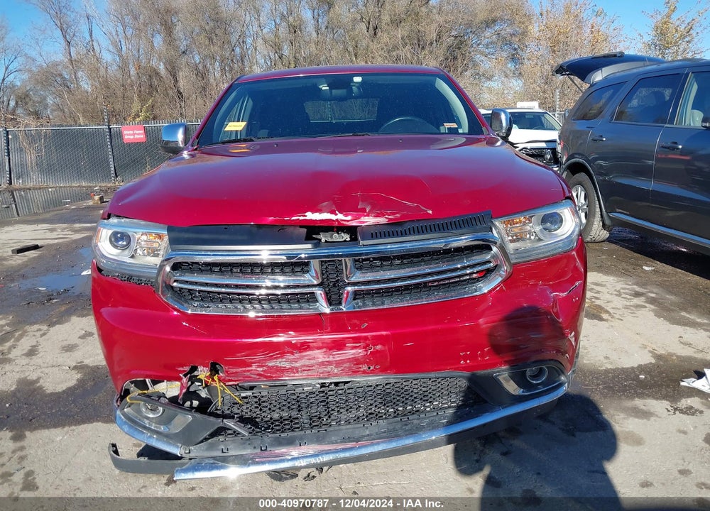 2014 DODGE DURANGO SXT VIN: 1C4RDJAGXEC972725