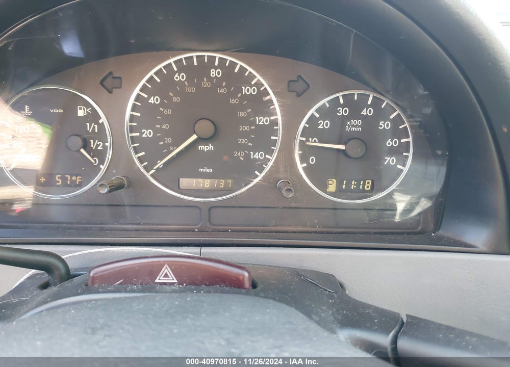 2005 MERCEDES-BENZ ML 500 4MATIC VIN: 4JGAB75E35A525966