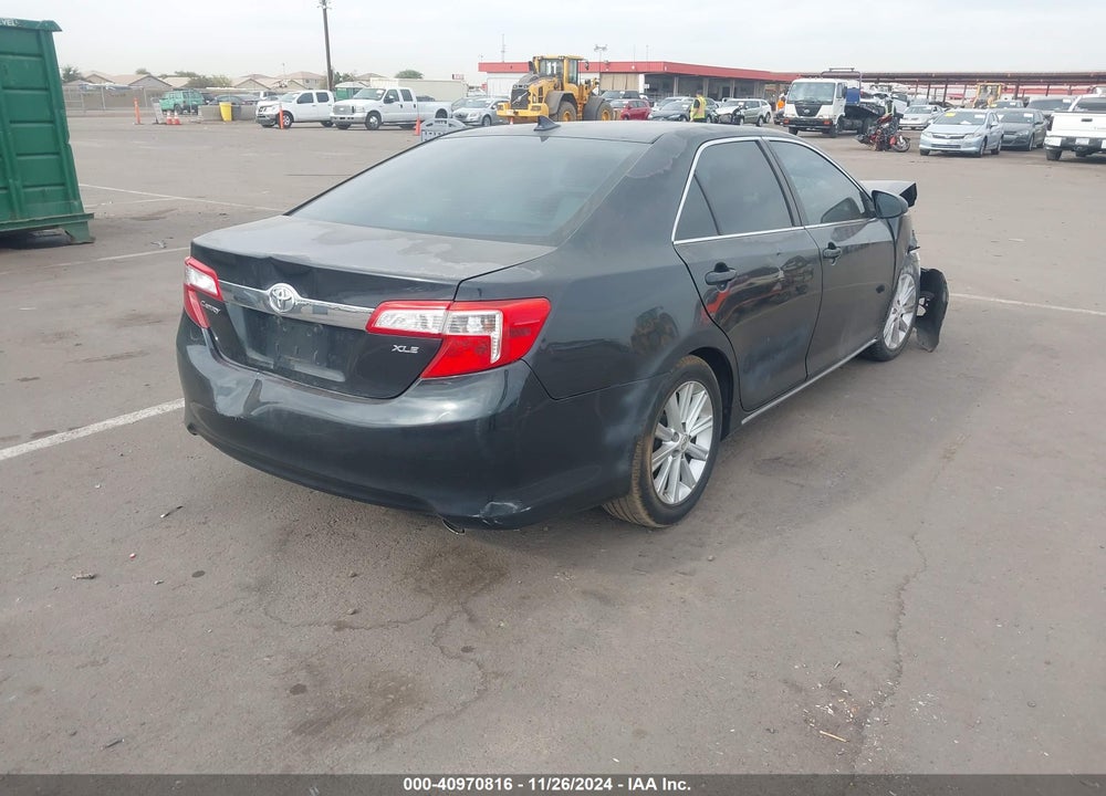 2012 TOYOTA CAMRY XLE V6 VIN: 4T1BK1FK1CU508858