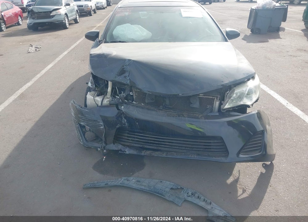 2012 TOYOTA CAMRY XLE V6 VIN: 4T1BK1FK1CU508858