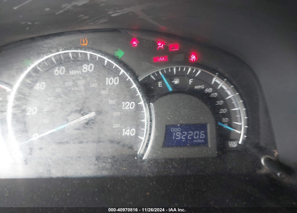 2012 TOYOTA CAMRY XLE V6 VIN: 4T1BK1FK1CU508858