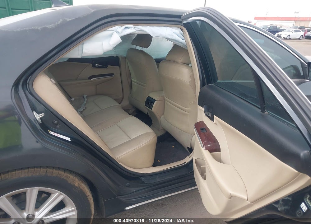 2012 TOYOTA CAMRY XLE V6 VIN: 4T1BK1FK1CU508858