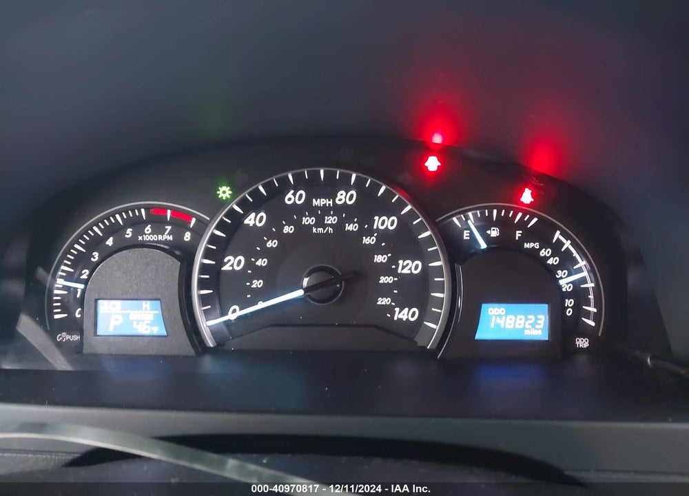 2012 TOYOTA CAMRY LE VIN: 4T1BF1FK1CU140282