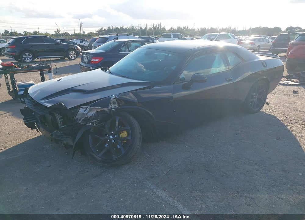 2019 DODGE CHALLENGER SXT VIN: 2C3CDZAG7KH741346