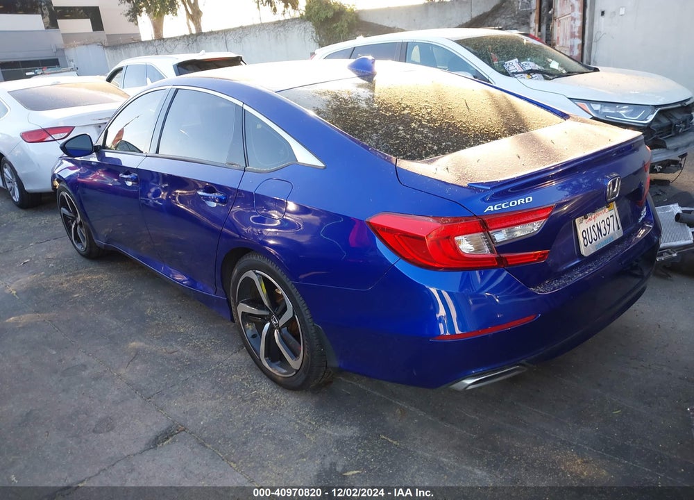 2020 HONDA ACCORD SPORT 2.0T VIN: 1HGCV2F33LA026572