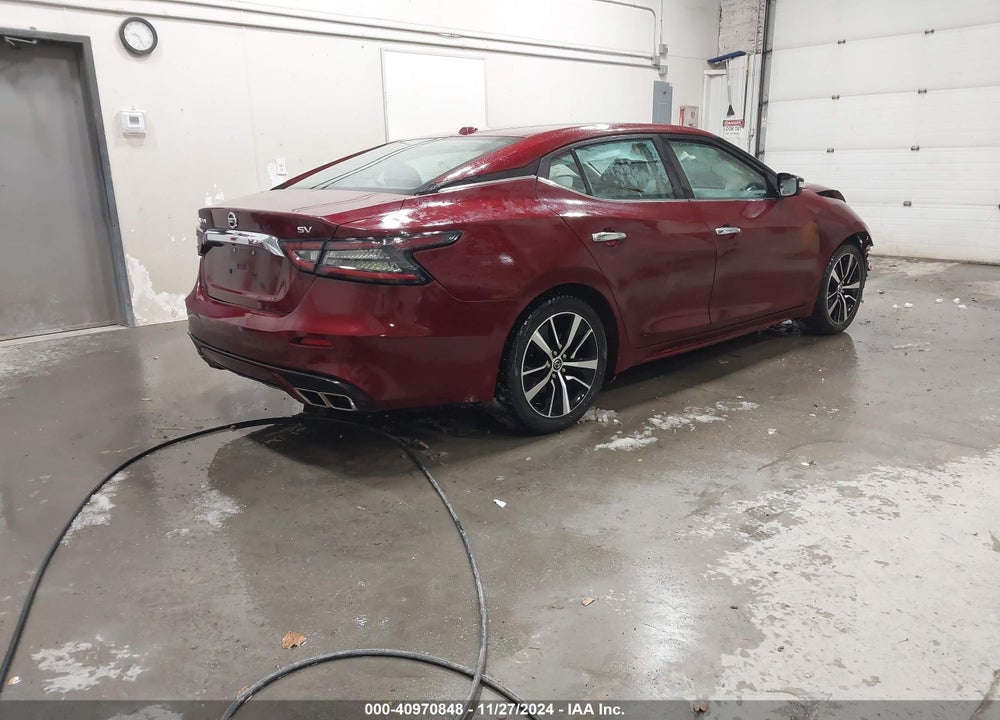 2021 NISSAN MAXIMA SV XTRONIC CVT VIN: 1N4AA6CV4MC509871