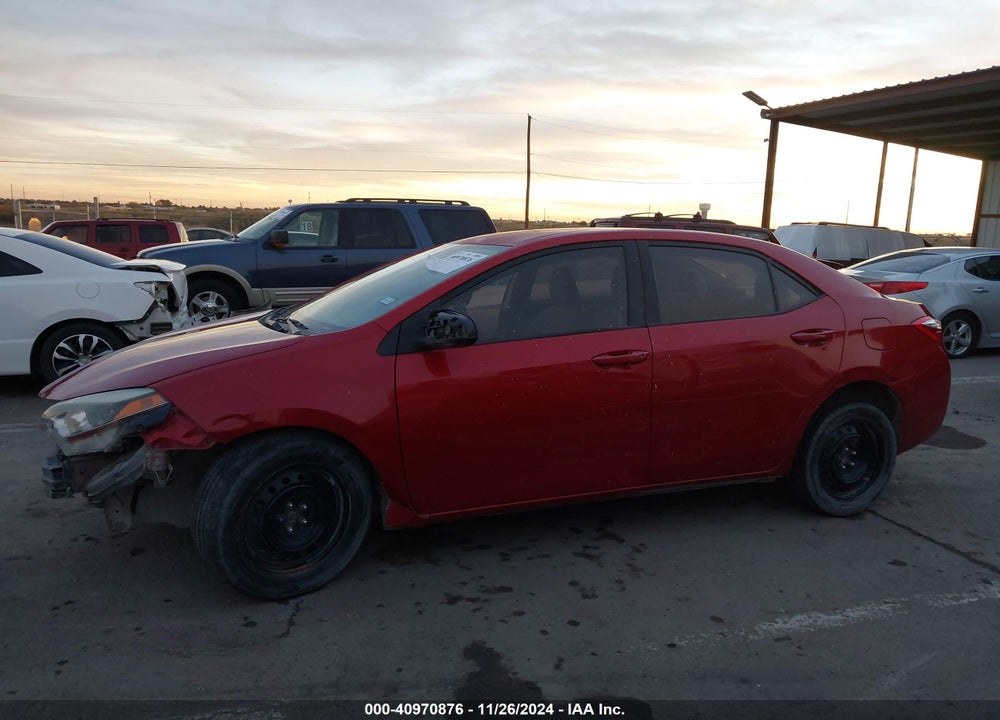 2016 TOYOTA COROLLA VIN: 5YFBURHE3GP453921