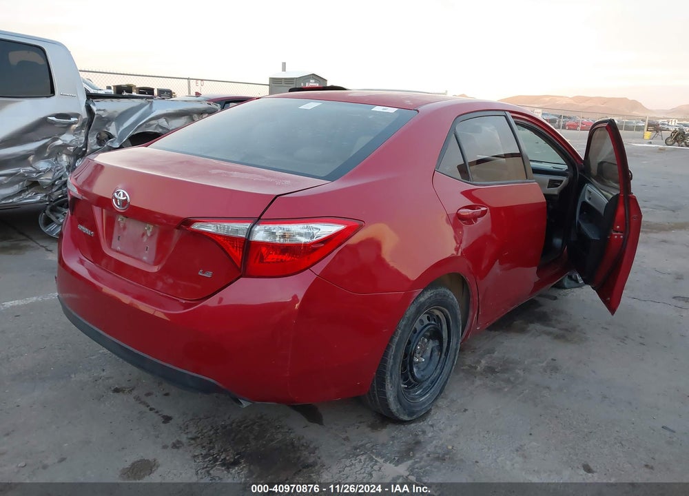 2016 TOYOTA COROLLA VIN: 5YFBURHE3GP453921