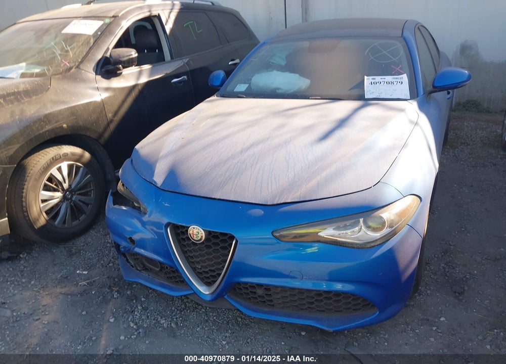 2018 ALFA ROMEO GIULIA RWD VIN: ZARFAEBN3J7568951