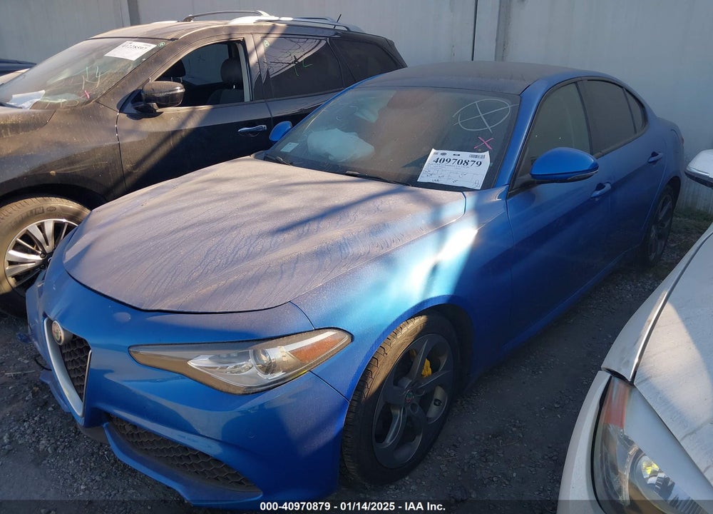 2018 ALFA ROMEO GIULIA RWD VIN: ZARFAEBN3J7568951