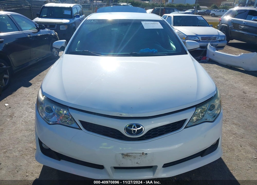 2012 TOYOTA CAMRY SE VIN: 4T1BF1FK6CU566999