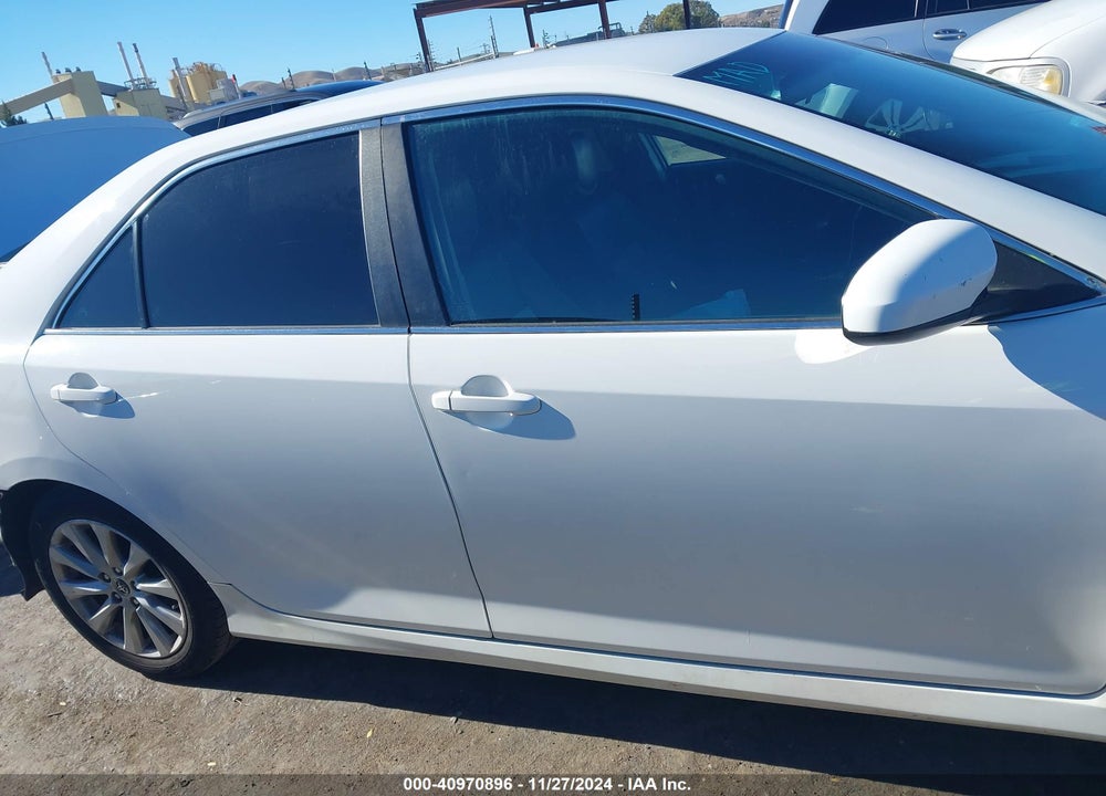 2012 TOYOTA CAMRY SE VIN: 4T1BF1FK6CU566999