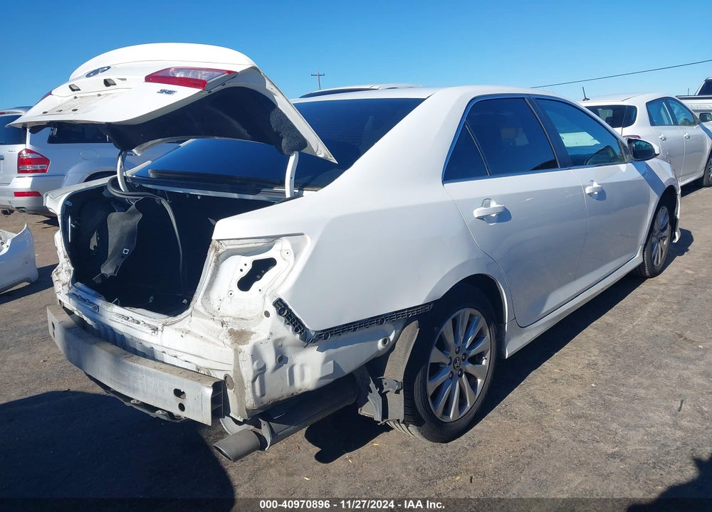 2012 TOYOTA CAMRY SE VIN: 4T1BF1FK6CU566999