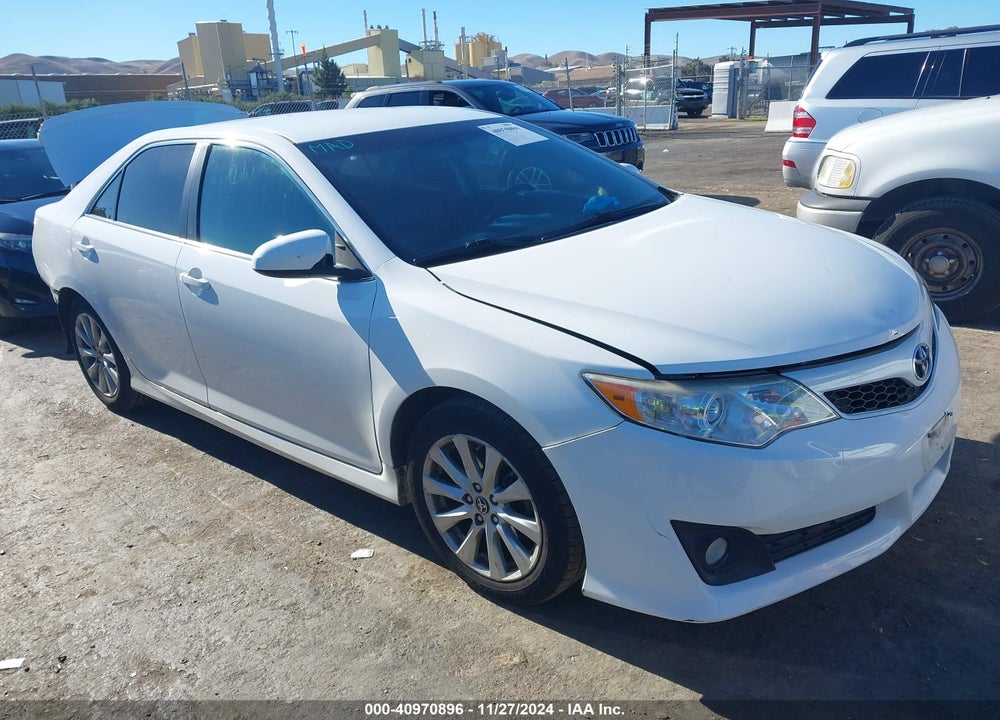 2012 TOYOTA CAMRY SE VIN: 4T1BF1FK6CU566999