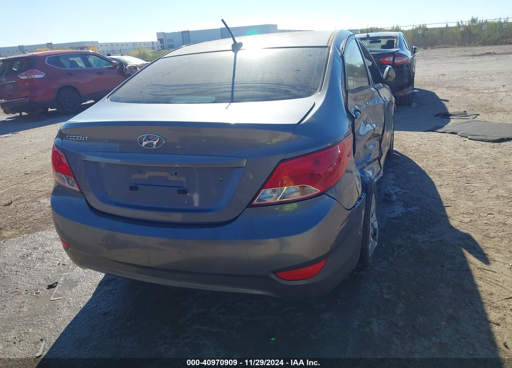 2015 HYUNDAI ACCENT GLS VIN: KMHCT4AE5FU914666