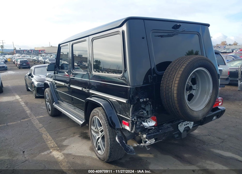 2015 MERCEDES-BENZ G 550 4MATIC VIN: WDCYC3HF8FX231386