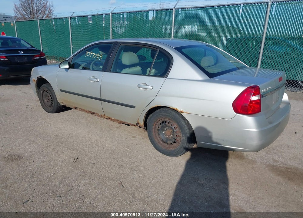 2005 CHEVROLET MALIBU VIN: 1G1ZS52F15F261571