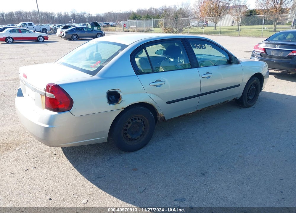 2005 CHEVROLET MALIBU VIN: 1G1ZS52F15F261571
