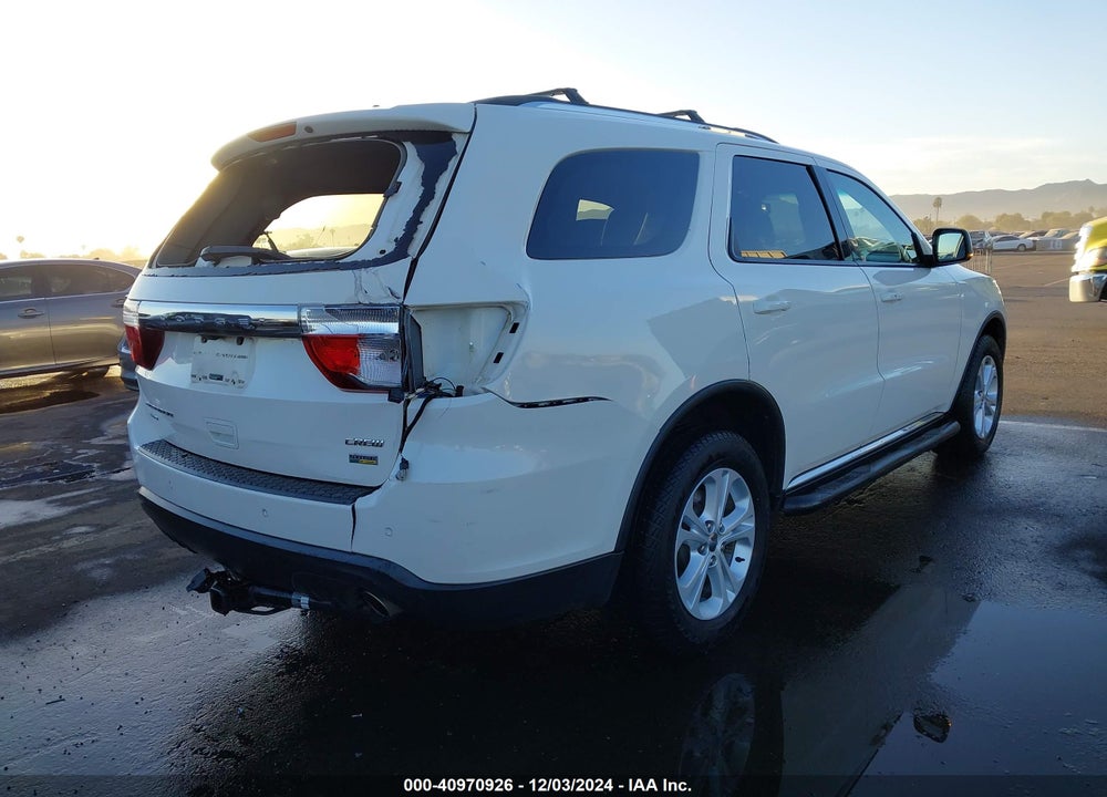 2012 DODGE DURANGO CREW VIN: 1C4RDJDG2CC358602