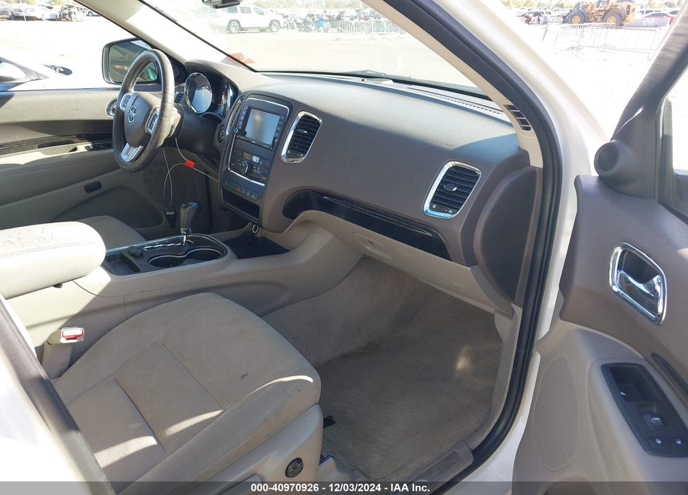 2012 DODGE DURANGO CREW VIN: 1C4RDJDG2CC358602