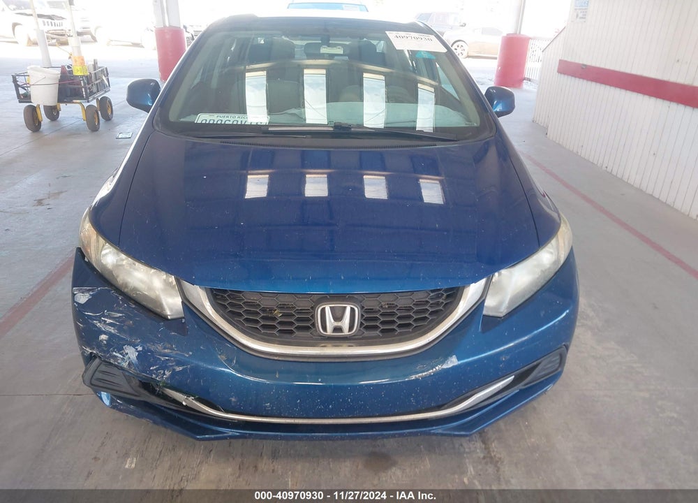 2013 HONDA CIVIC LX VIN: 19XFB2F59DE005357