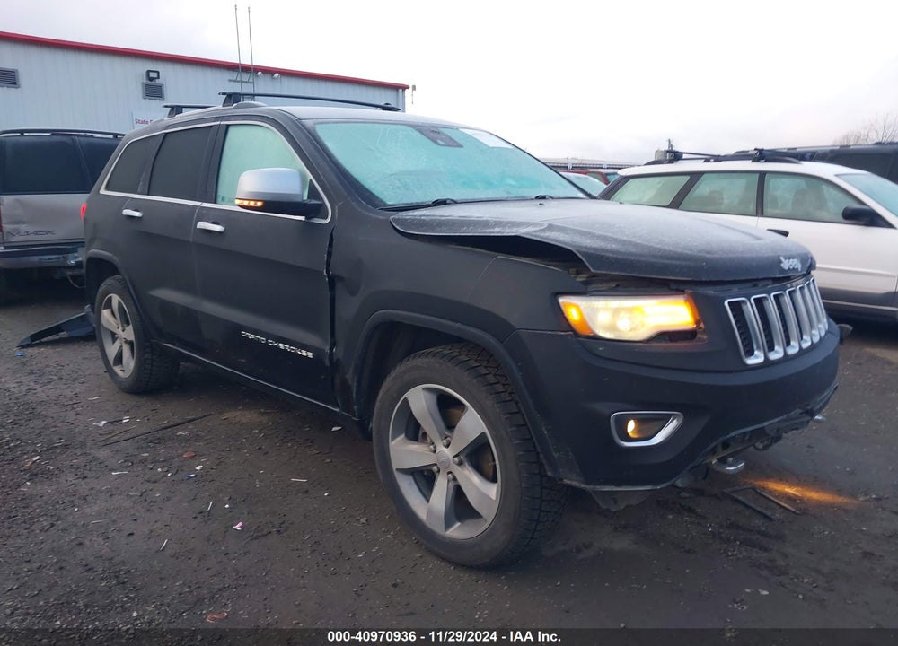 2014 JEEP GRAND CHEROKEE OVERLAND VIN: 1C4RJFCG4EC498225