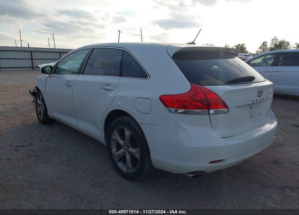 2011 TOYOTA VENZA BASE V6 VIN: 4T3BK3BB7BU047415